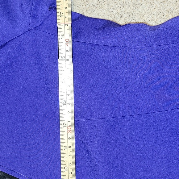 LOFT Purple Button Blazer Size 4 - Picture 9 of 11